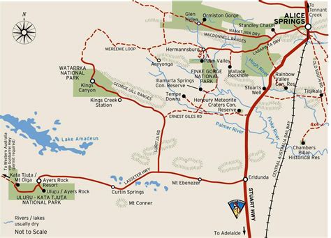 map of alice springs